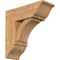 Ekena Millwork Thorton Traditional Smooth Bracket w/ Offset Brace, Western Red Cedar, 7 1/2"W x 20"D x 20"H BKT0806X20X20THR01SWR - alternate 1
